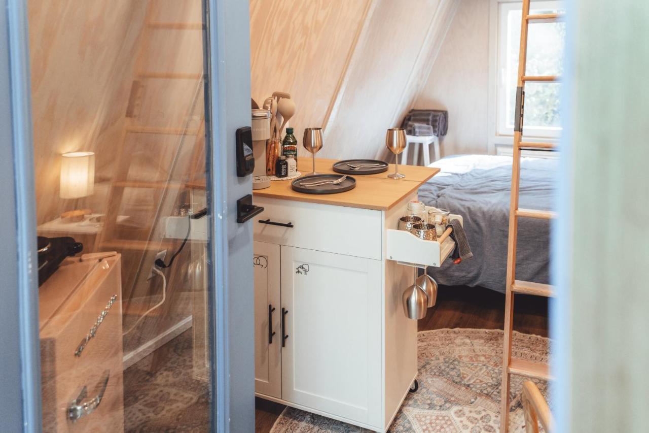 Blue Brambler Glamping A-Frame Apartman Rockbridge Kültér fotó