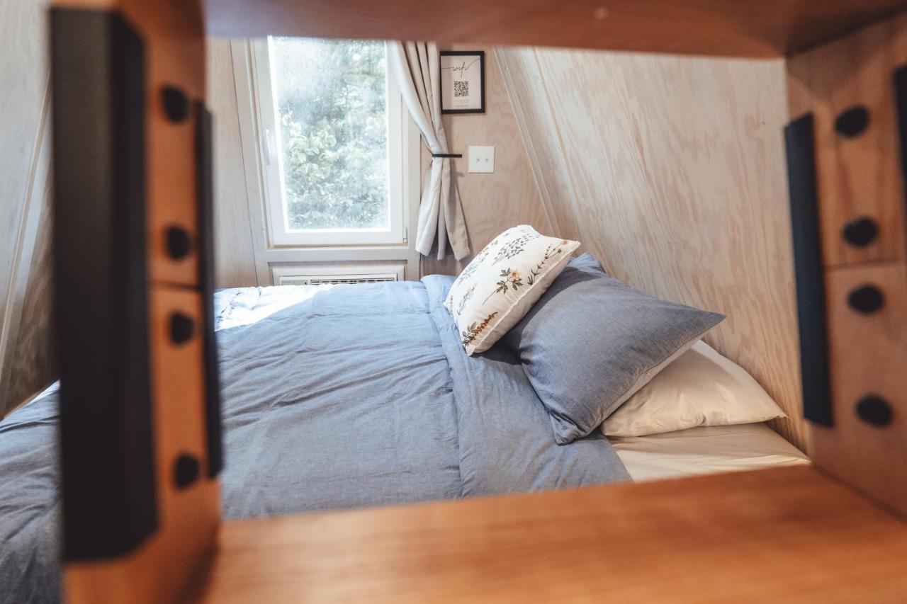 Blue Brambler Glamping A-Frame Apartman Rockbridge Kültér fotó