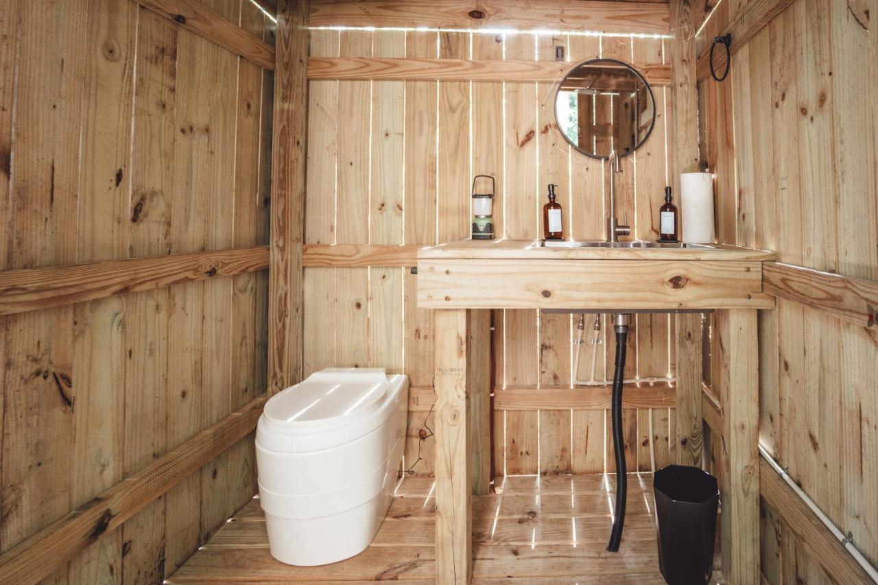 Blue Brambler Glamping A-Frame Apartman Rockbridge Kültér fotó