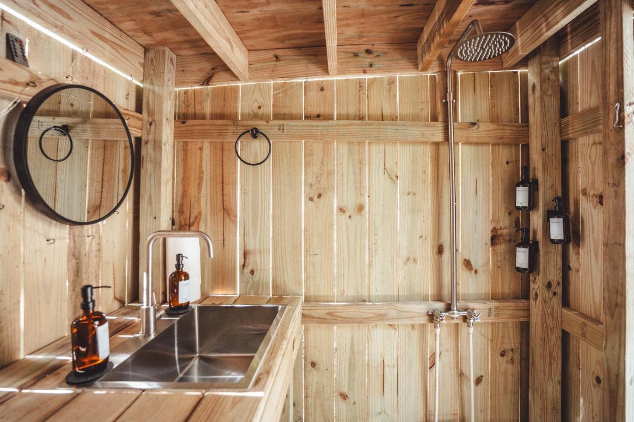 Blue Brambler Glamping A-Frame Apartman Rockbridge Kültér fotó