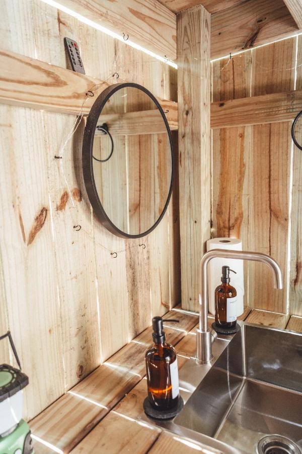 Blue Brambler Glamping A-Frame Apartman Rockbridge Kültér fotó