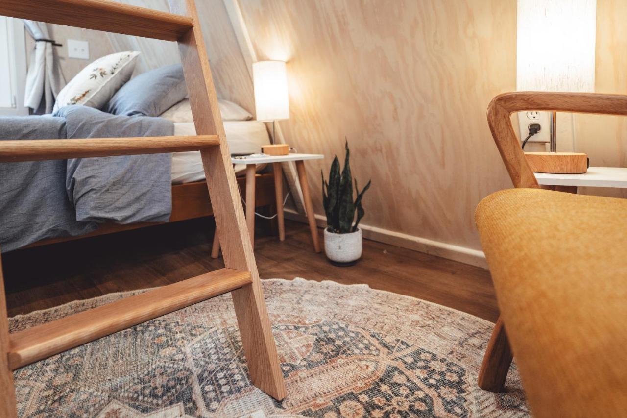Blue Brambler Glamping A-Frame Apartman Rockbridge Kültér fotó