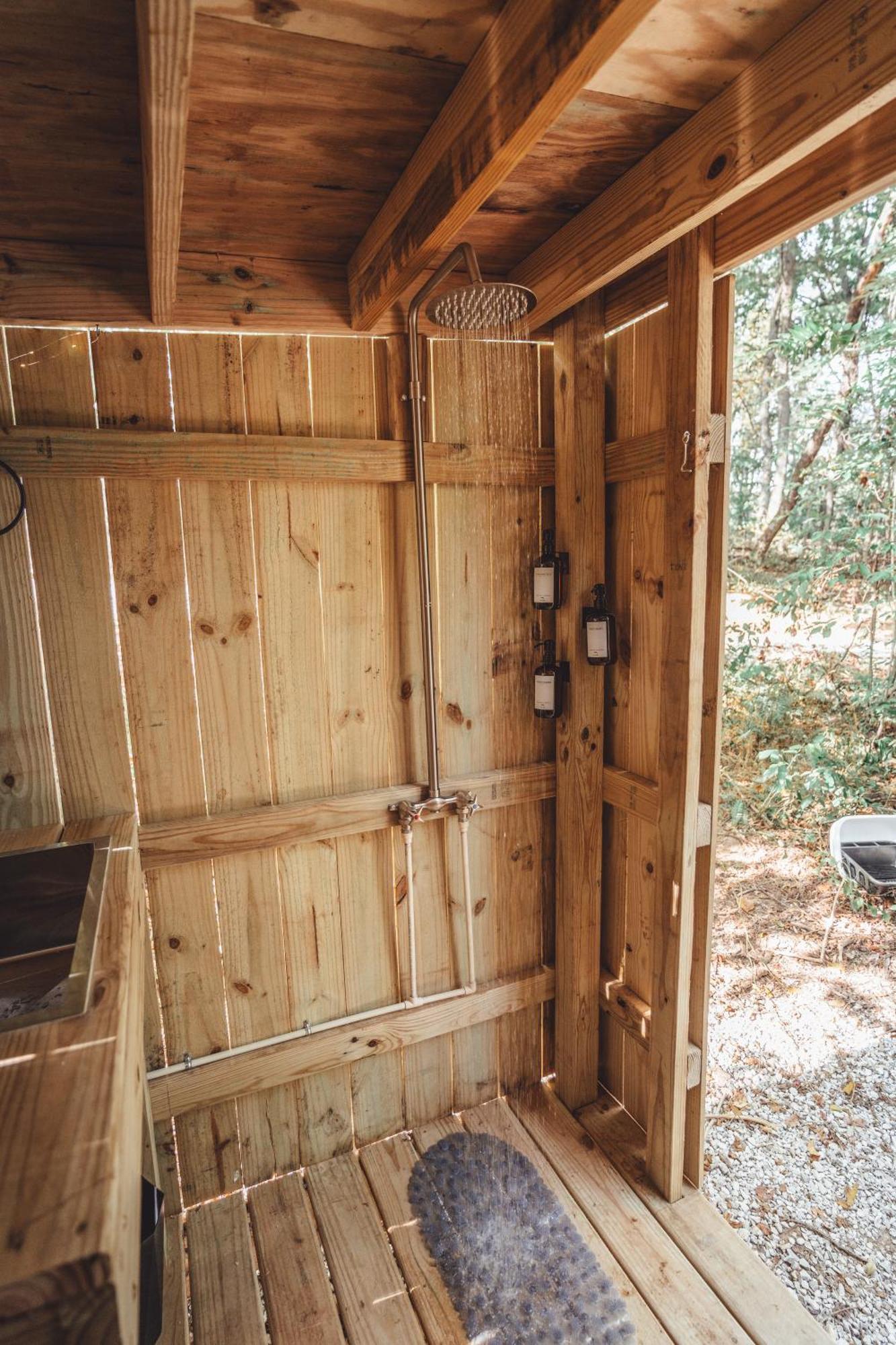 Blue Brambler Glamping A-Frame Apartman Rockbridge Kültér fotó